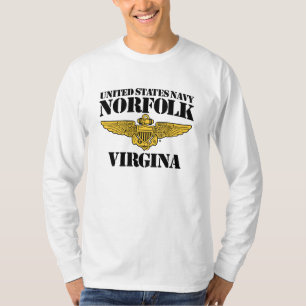 US MARINE Norfolk Virgina T - Shirt