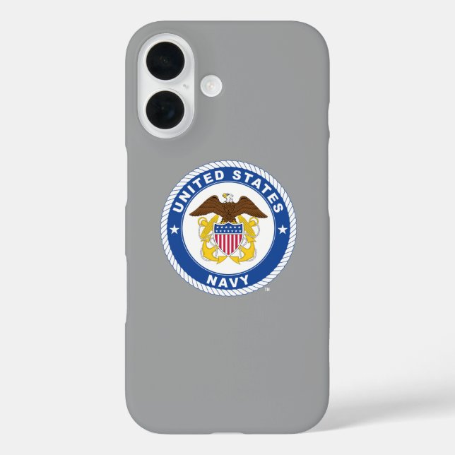 US-Marine | Referent Wappen Case-Mate iPhone Hülle (Rückseite)