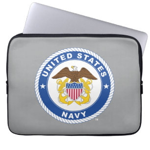 US-Marine   Referent Wappen Laptopschutzhülle