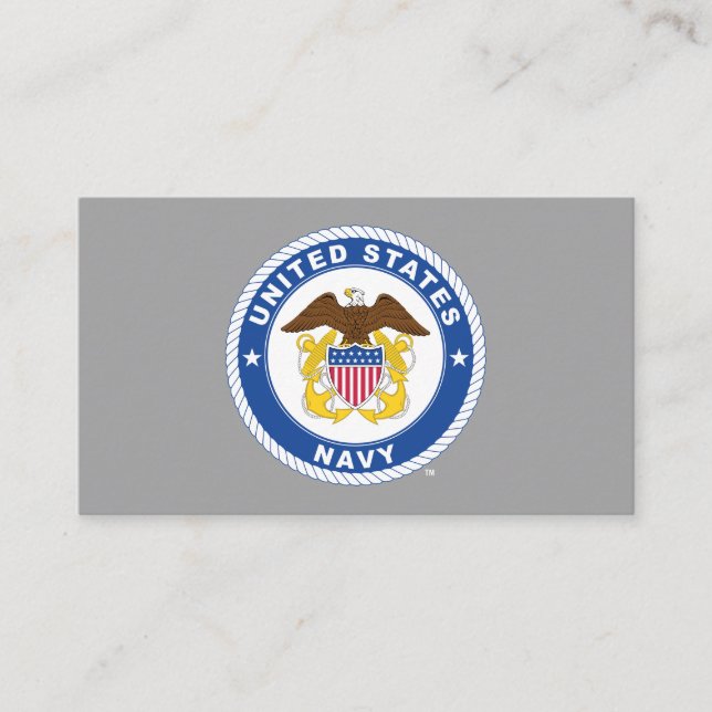 US-Marine | Referent Wappen Platzkarte (Vorderseite)
