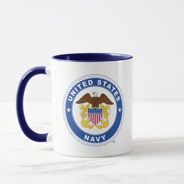 US-Marine | Referent Wappen Tasse (Links)