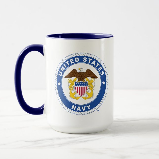 US-Marine | Referent Wappen Tasse (Links)