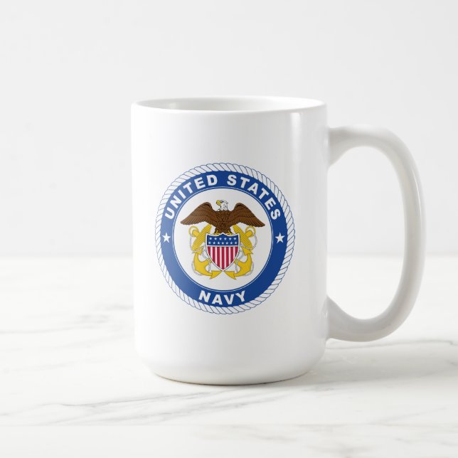 US-Marine | Referent Wappen Tasse (Rechts)