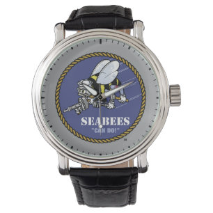 US-Marine Seabees Armbanduhr