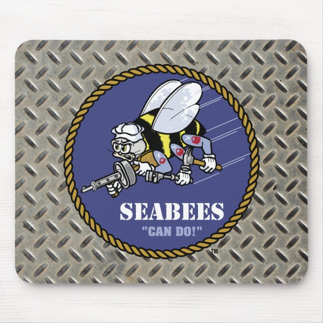 US-Marine | Seabees Mousepad (Vorne)