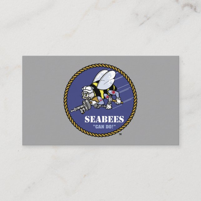 US-Marine | Seabees Platzkarte (Vorderseite)