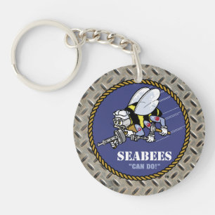 US-Marine   Seabees Schlüsselanhänger