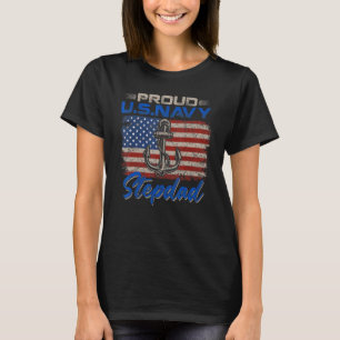 US-Marine Stolz Stepdad Proud US-Marine Stepdad fü T-Shirt