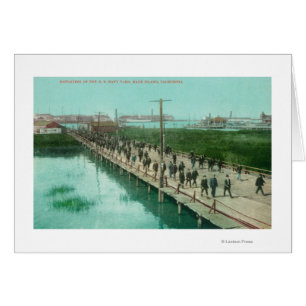 US-Marinedienstmitarbeiter sind auf dem Weg zur Ar