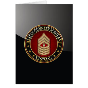 US-Marineinfanterie: Master Gunnery Sergeant (USMC
