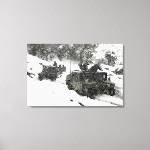 US-Marinepatrouille am Khowst-Gardez-Pass Leinwanddruck