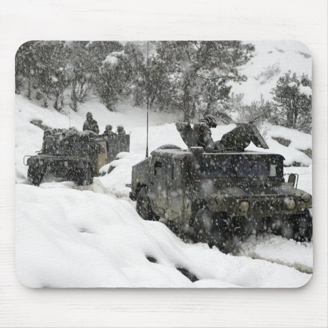 US-Marinepatrouille am Khowst-Gardez-Pass Mousepad (Vorne)