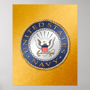 US-Marineposter Poster