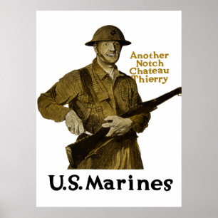 US Marines — Ein weiteres Notchateau Thierry Poster