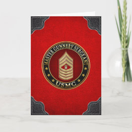 US-Marines: Gunnermeister (USMC MGySgt) Karte
