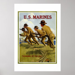 US-Marines — Seeleute Poster