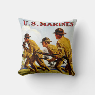 US Marines ~ Soldaten der See Kissen
