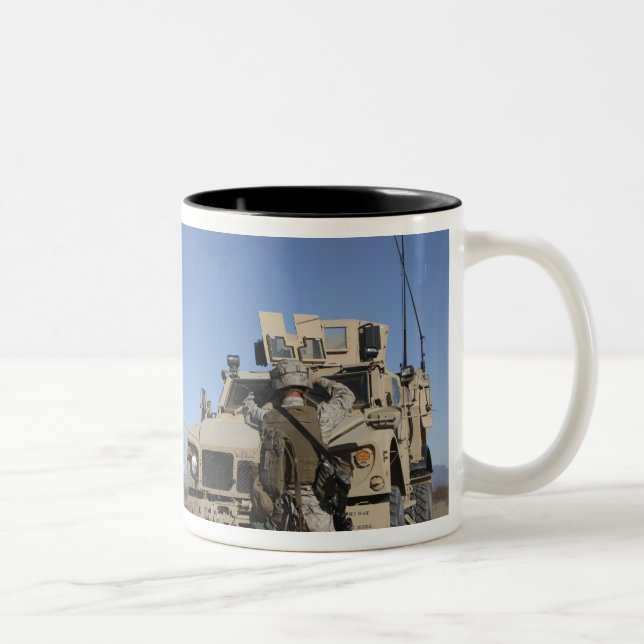 US-Marines Zweifarbige Tasse (Rechts)