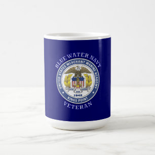 US Merchant Marine Academy Blue Water Veteran Kaffeetasse