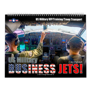 US-MILITÄR-BUSINESS-JETS! KALENDER