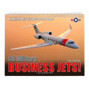 US-MILITÄR-BUSINESS-JETS! KALENDER