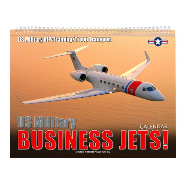US-MILITÄR-BUSINESS-JETS! KALENDER (Titelbild)