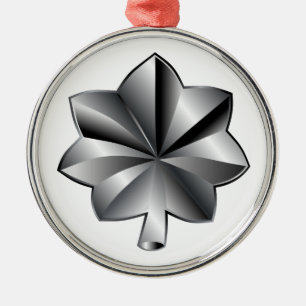 US-Militärdienstgrad - Oberstleutnant Ornament Aus Metall