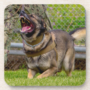US-MILITÄRHUNDE GETRÄNKEUNTERSETZER