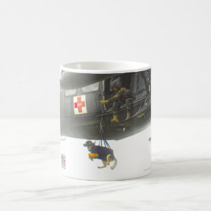 US-MILITÄRISCHER ARBEITSHUND KAFFEETASSE