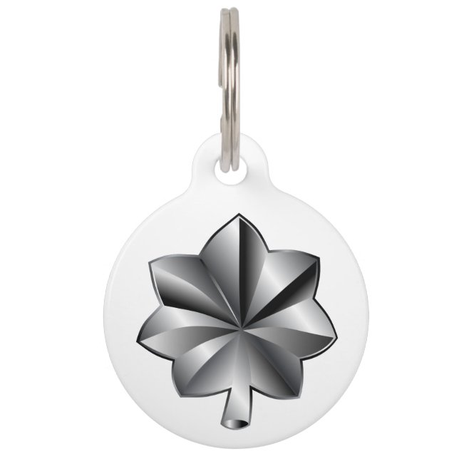 US-Militärstab - Oberstleutnant Haustiermarke (Vorderseite)