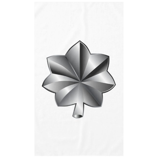 US-Militärstab - Oberstleutnant Tischdecke (Vorderseite)