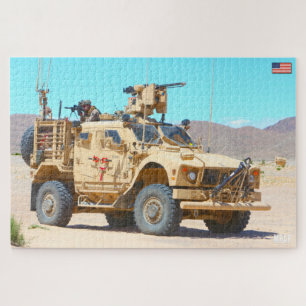 US-MRAP-FAHRZEUG (20 x 30 Zoll) Puzzle