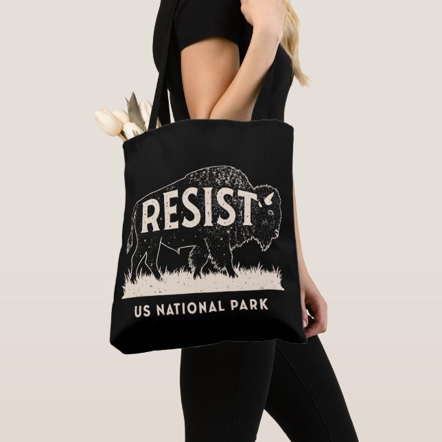 US National Park Resist Service Bison Buffalo (Von Nahem)