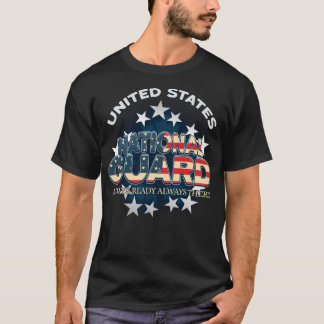 US-Nationalgarde immer bereit immer bezüglich der T-Shirt