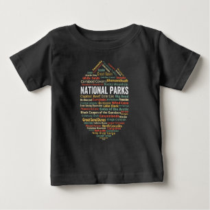 US-Nationalparks Baby T-shirt