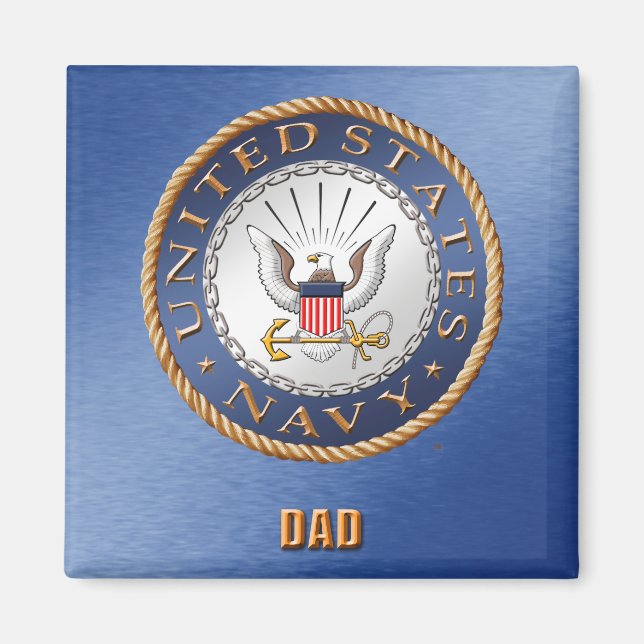 US Navy Vater Magnet (Vorne)