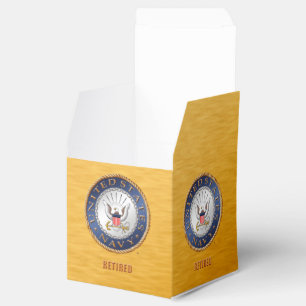 US Navy Veteran Favor Box Geschenkschachtel