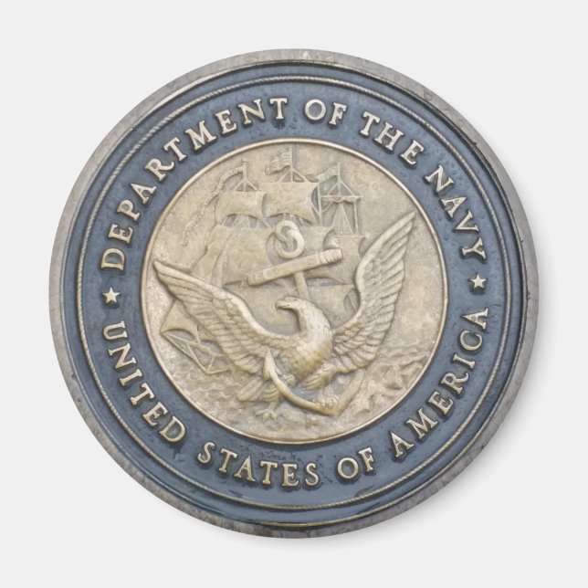 US NAVY Wappen, Emblem Magnet (Vorne)