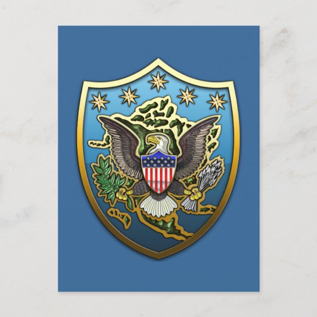 US Northern Command Postkarte (Vorderseite)