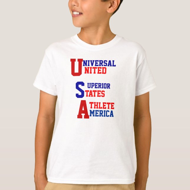 US-Olympia T - Shirt (Vorderseite)
