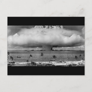 US-Operation überquert die Bäckerexplosion Postkarte