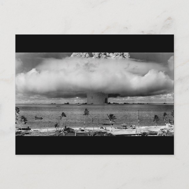 US-Operation überquert die Bäckerexplosion Postkarte (Vorderseite)