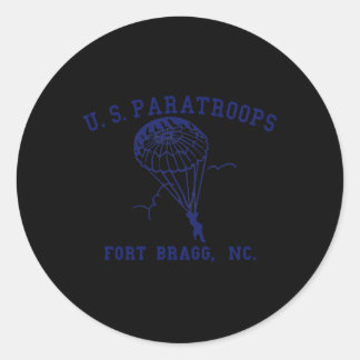 Us Paratroops Fort Bragg Nc Ww2 Runder Aufkleber