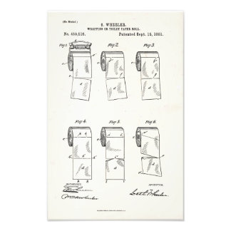US-Patent für Toilettenpapier drucken Fotodruck