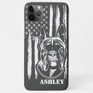 US Patriot Boston Terrier USA Flag Dog Case-Mate iPhone Hülle
