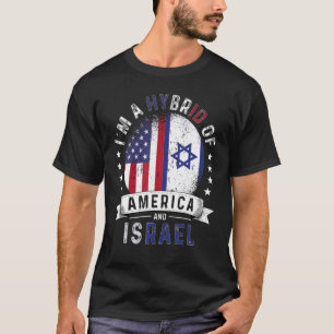 US Patriot Israel Flagge Amerikanisch Israelisch G T-Shirt