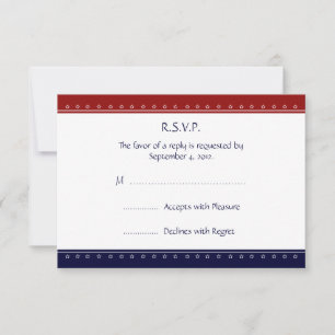 US Patriotic Military Invest UAWG Card RSVP Karte