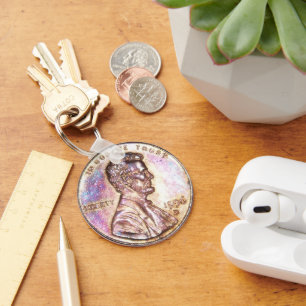 US-Penny-Kupfermünze Schlüsselanhänger