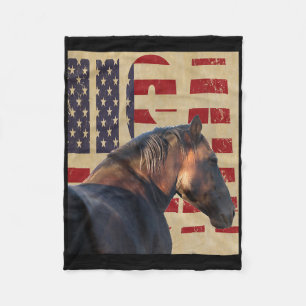 US-Pferderennsport Western Pferdereiten Fleecedecke