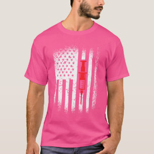 US Phlebotomic Nurse Anästhesiologe Doctor T-Shirt